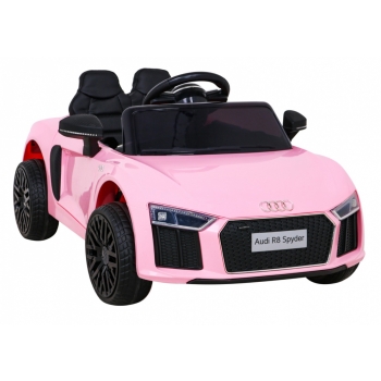 Auto na akumulator Audi R8 Spyder Różowy HL1818